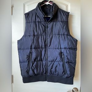 Tommy Hilfiger Navy Puffer Vest